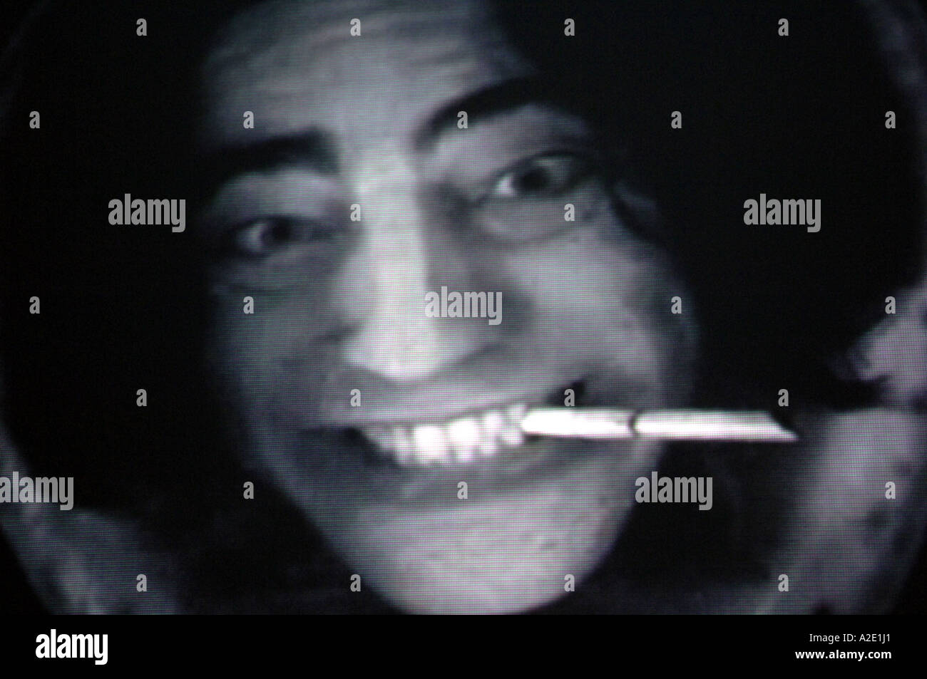 Jackie Boy Benicio Del Toro sporco cop la violenza della polizia jack rafferty rafferty corrotto funzionario di polizia bizzarro faccia surreale underwa Foto Stock