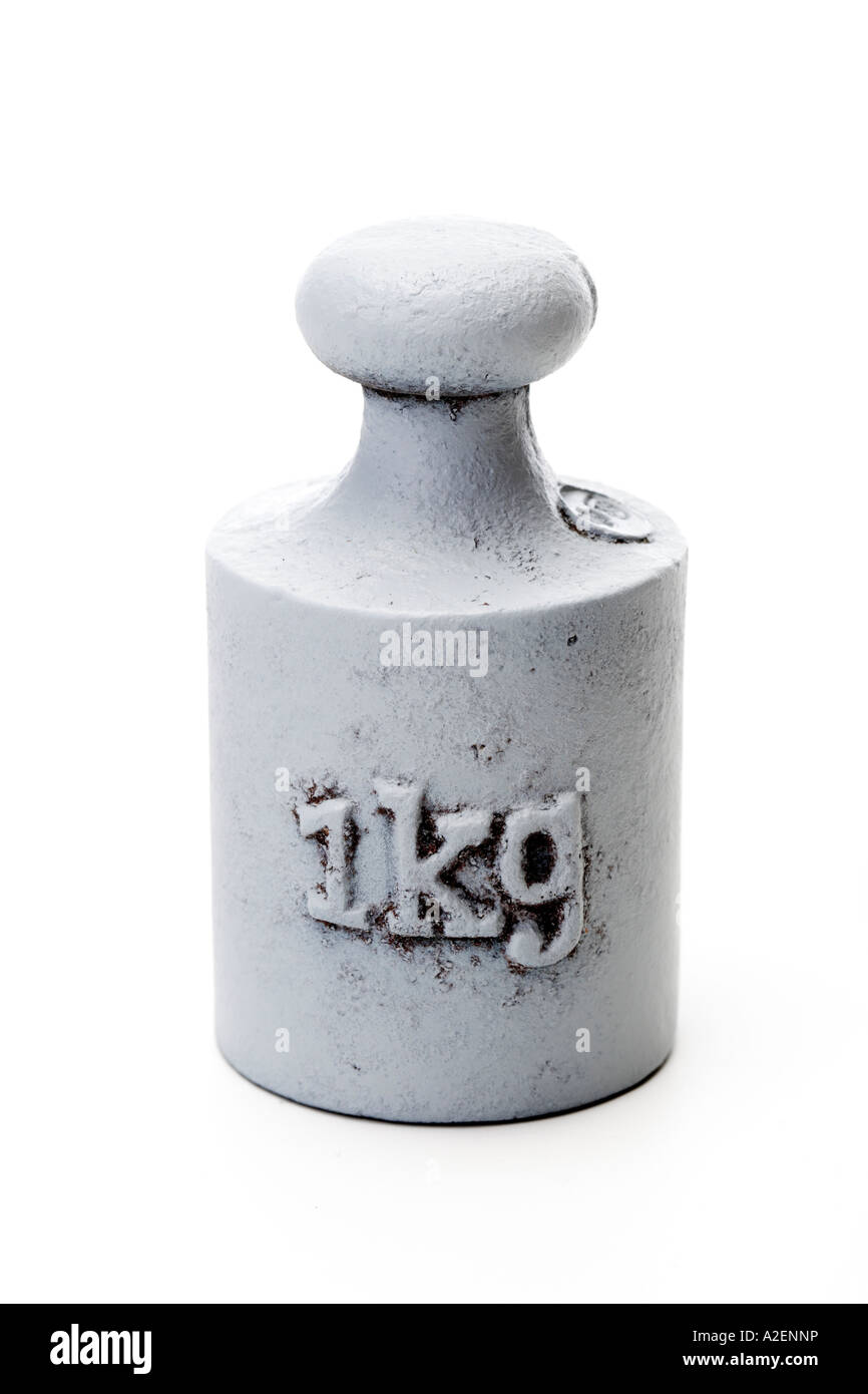 Un kg di peso Foto stock - Alamy