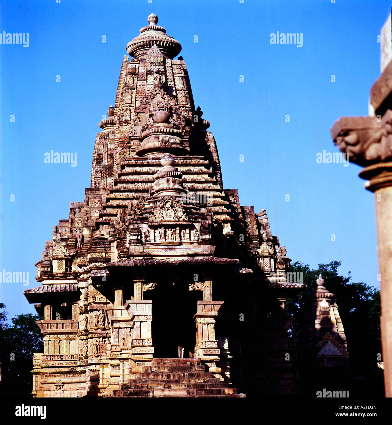 Khajuraho India Centrale Foto Stock