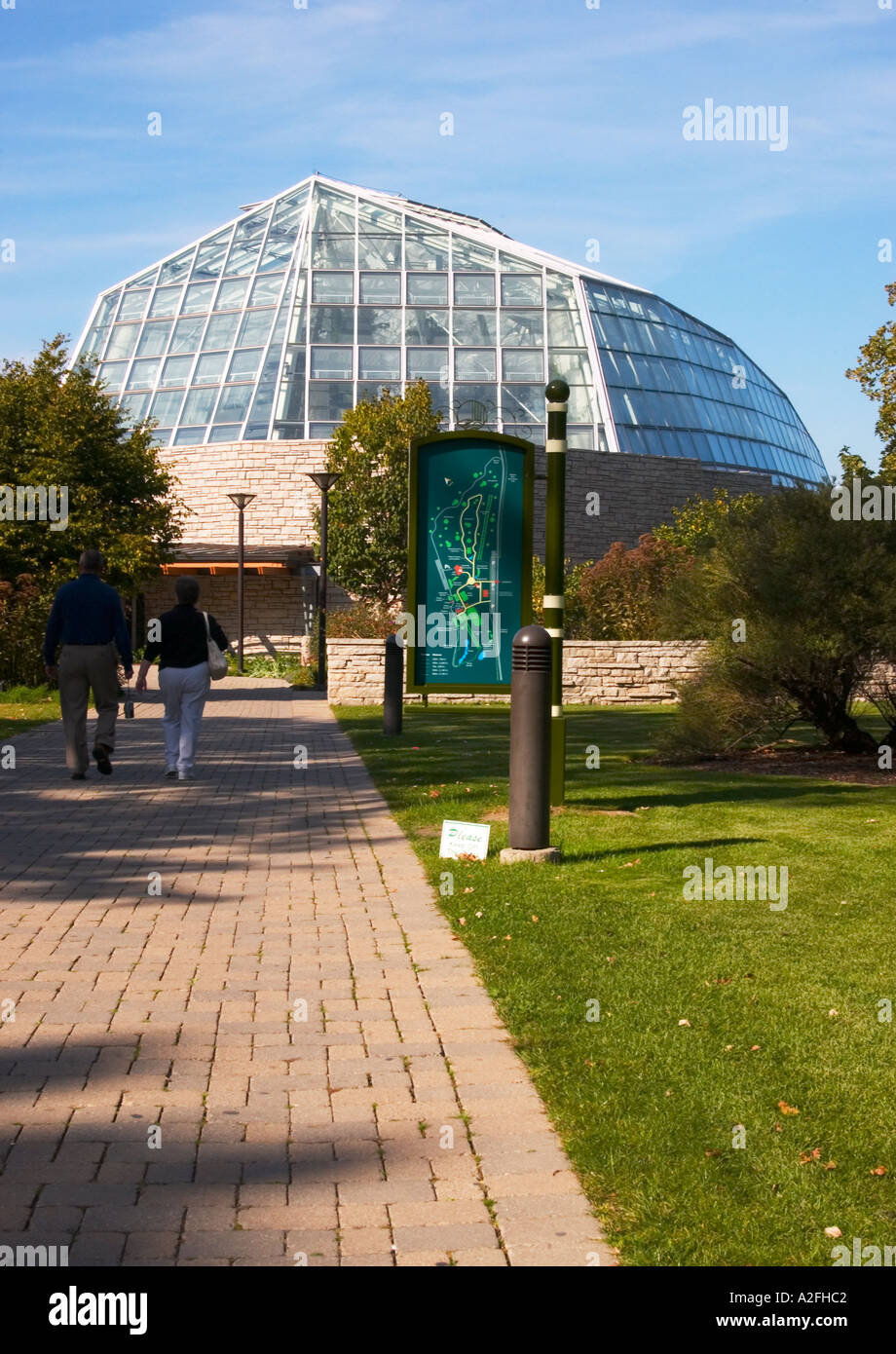 Il Conservatory della Farfalla Niagara Falls Canada Foto Stock