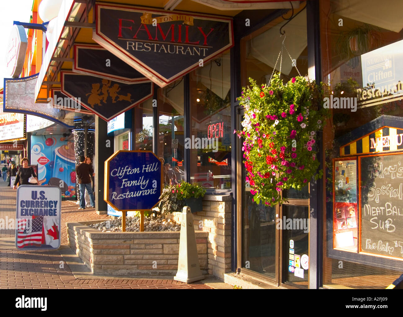 Clifton Hill famiglia Ristorante Niagara Falls Canada Foto Stock