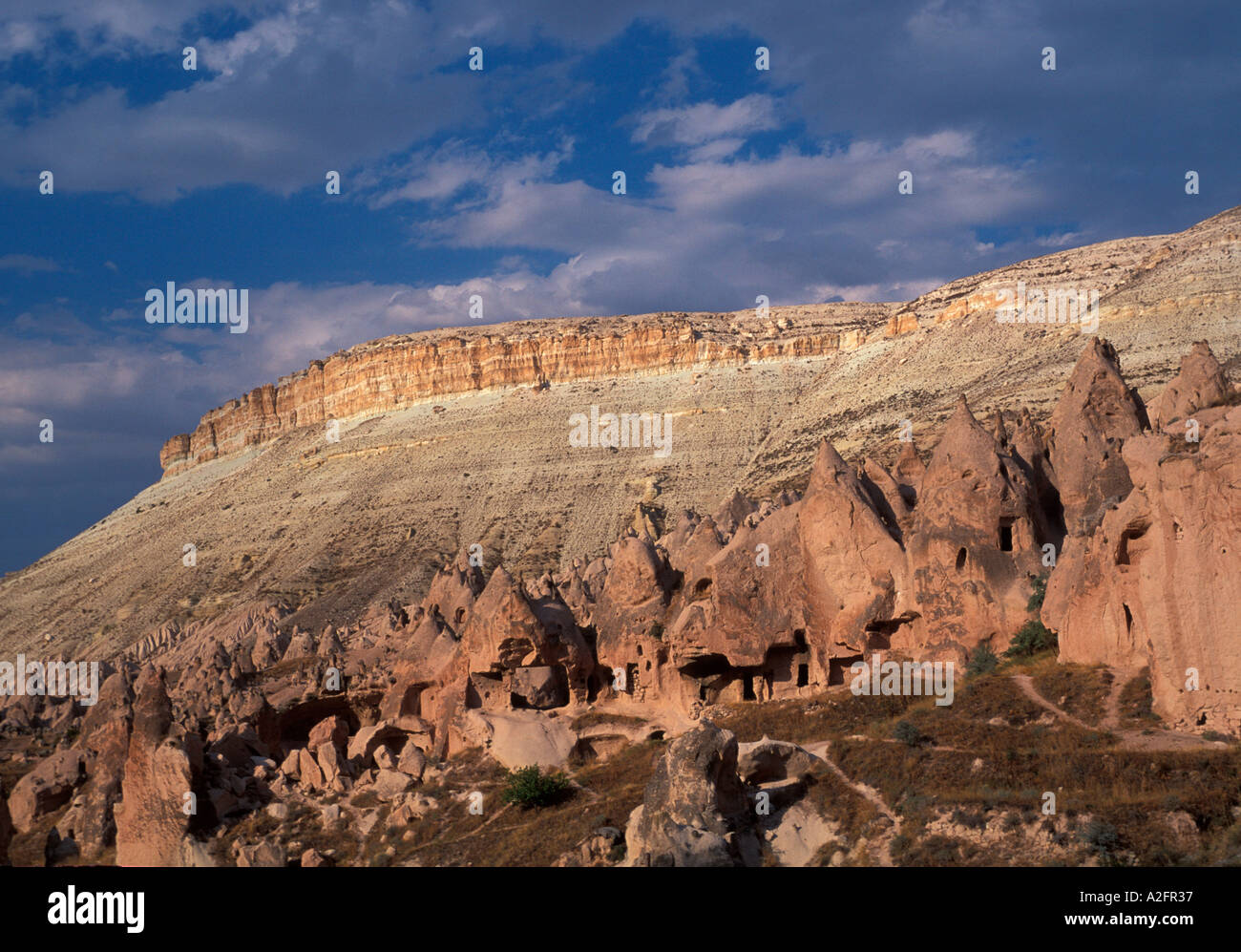 Zelve Cappadocia Turchia Foto Stock