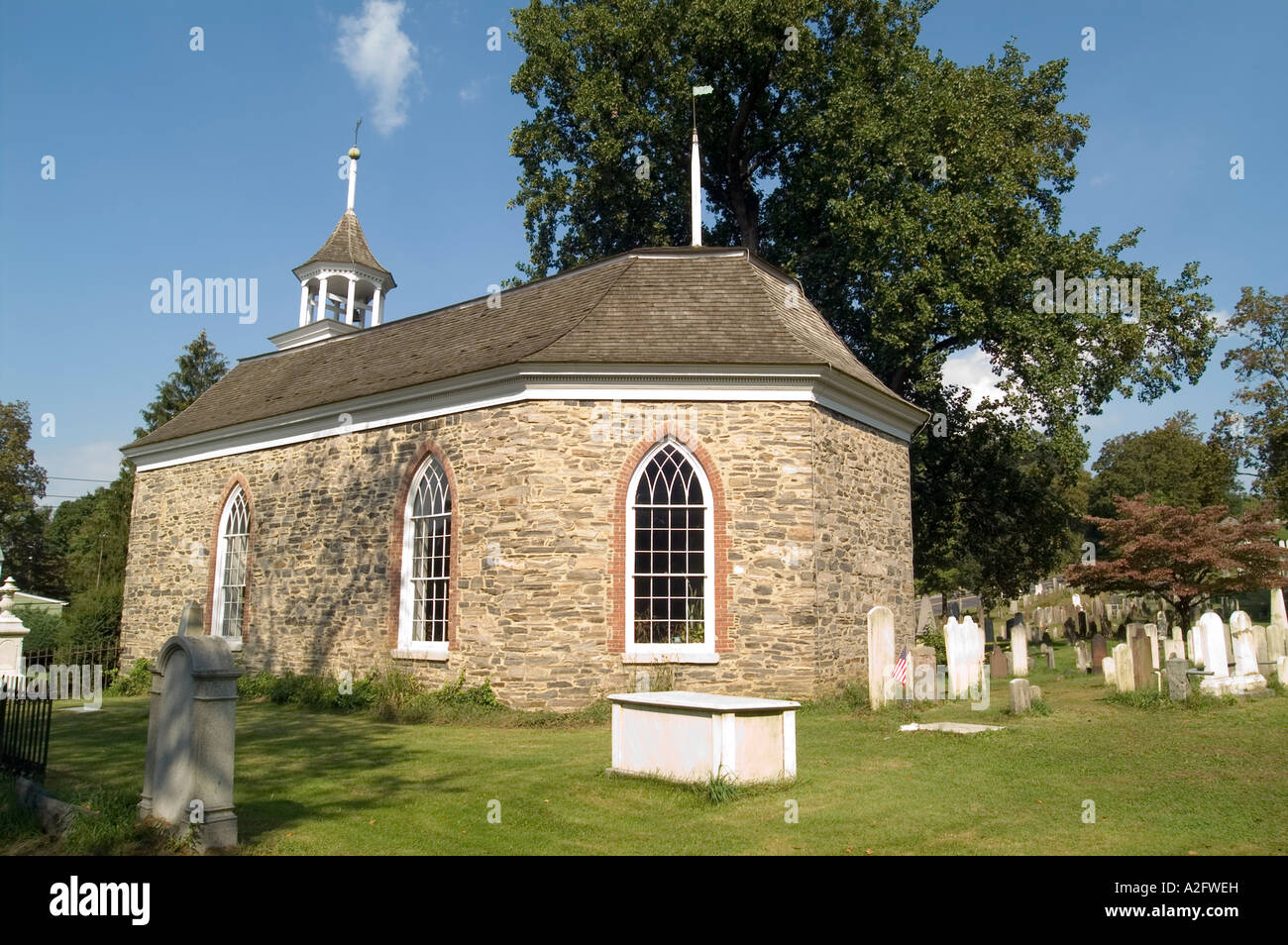 Chiesa olandese riformata, Sleepy Hollow, New York Foto Stock