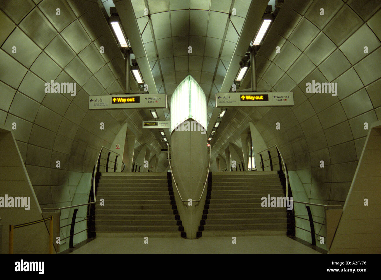 Stazione Jubilee line London Bridge Foto Stock