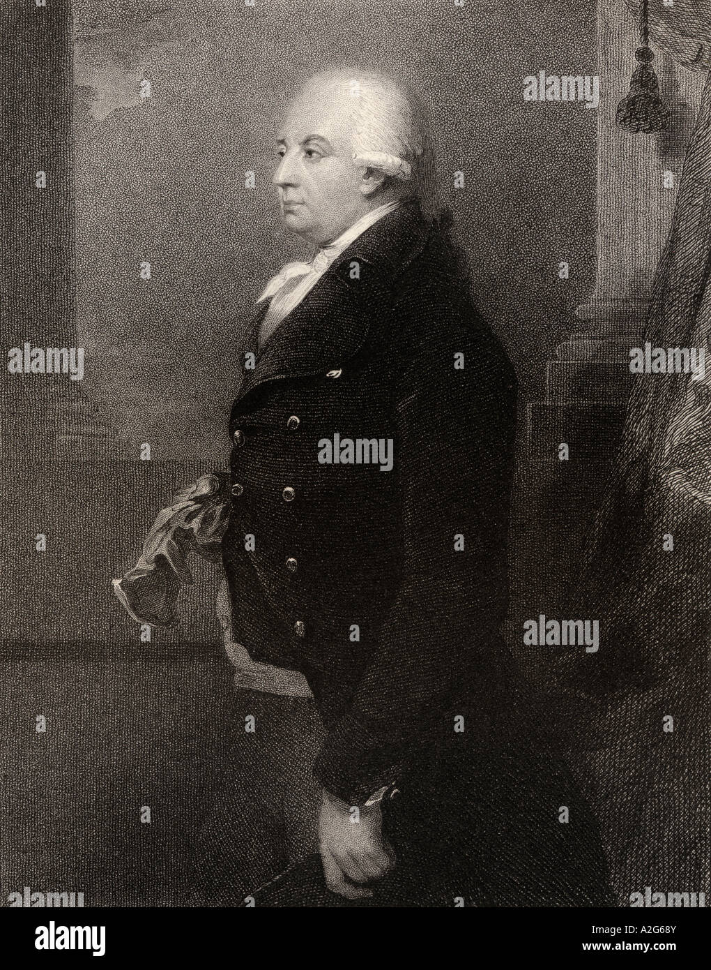 John Ker, III Duca di Roxburghe, Marchese di Cessford e Beaumont, Conte Ker di Wakefield, 1740 - 1804. Nobile scozzese e bibliofilo. Foto Stock