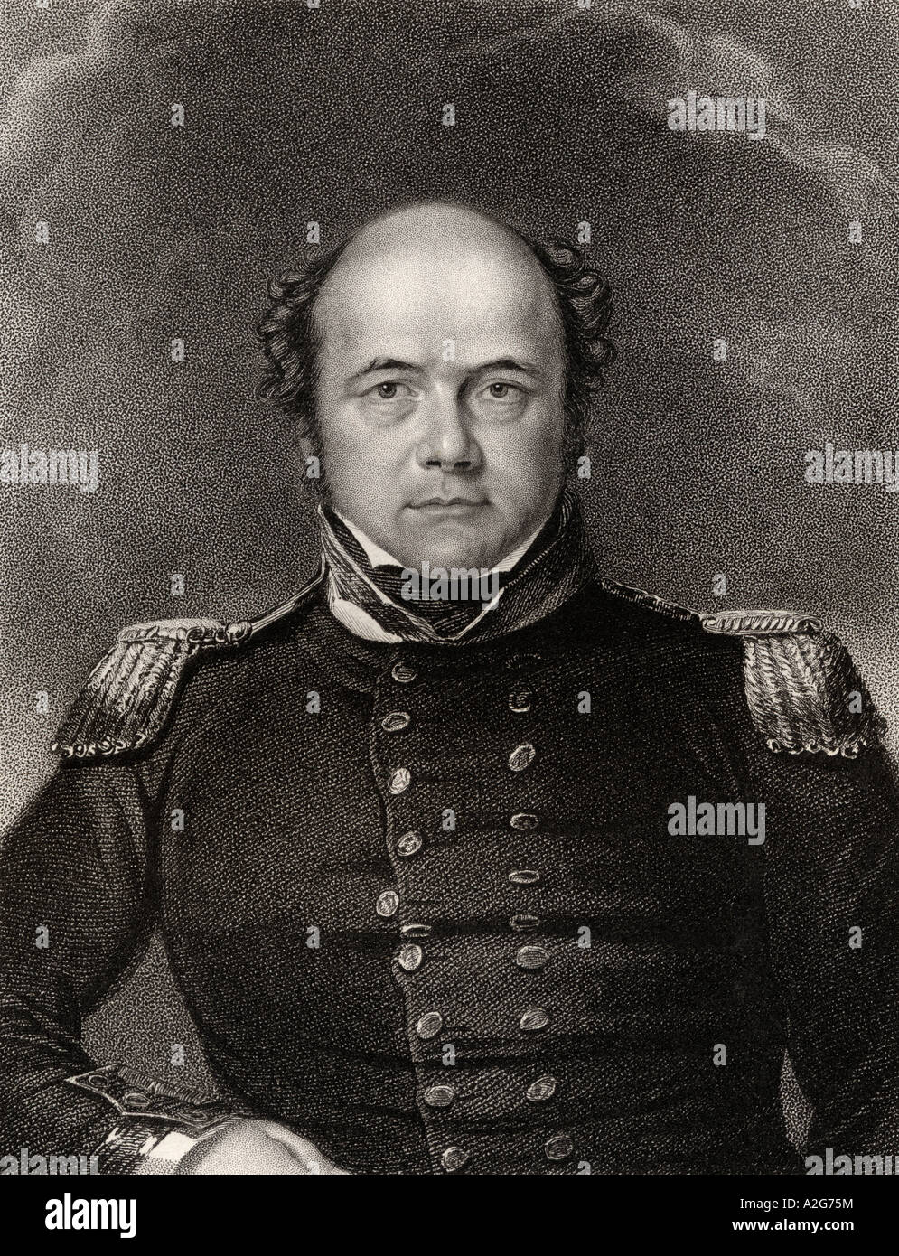 Sir John Franklin, 1786-1847. Navigatore inglese ed esploratore artico. Foto Stock