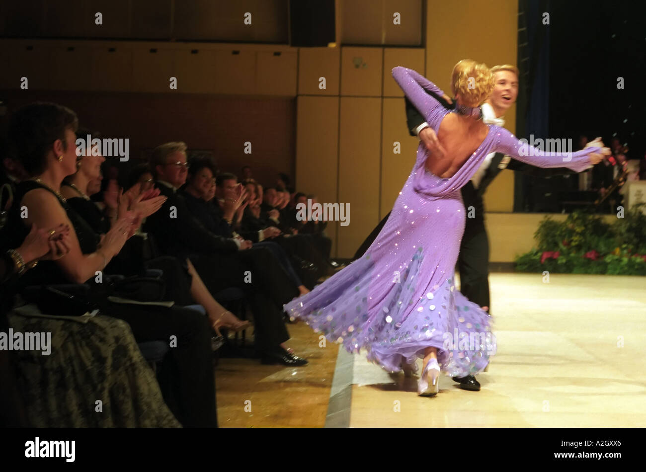 Il Regno Unito sala da ballo Open Championships 2003 nel Centro Internazionale di Bournemouth BIC Bournemouth Regno Unito Foto Stock