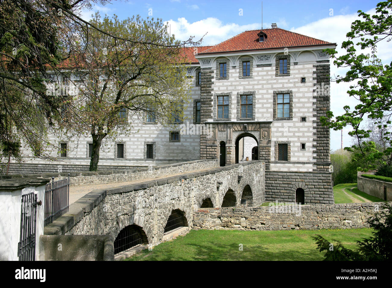 Lobkowicz Castello Nelahozeves 1533 Repubblica Ceca Foto Stock