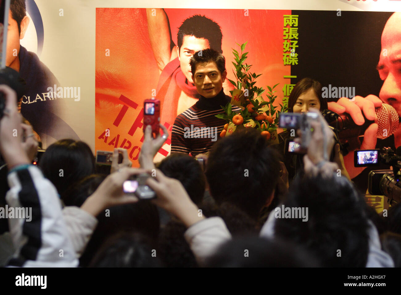 Aaron Kwok , pop asiatica Megastar ( musica e film ) Foto Stock