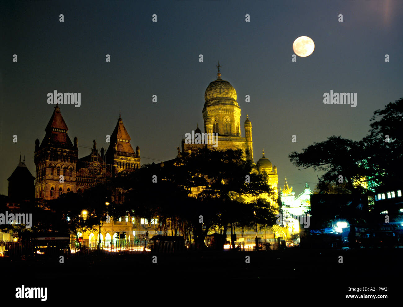 Quartieri amministrativi di Brihanmumbai Municipal Corporation India la più ricca organizzazione comunale e il più grande corpo civico. Foto Stock