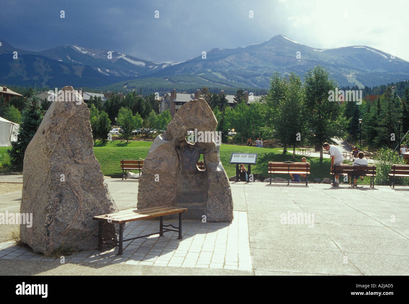 AJ21791, Breckenridge, CO, Colorado Foto Stock