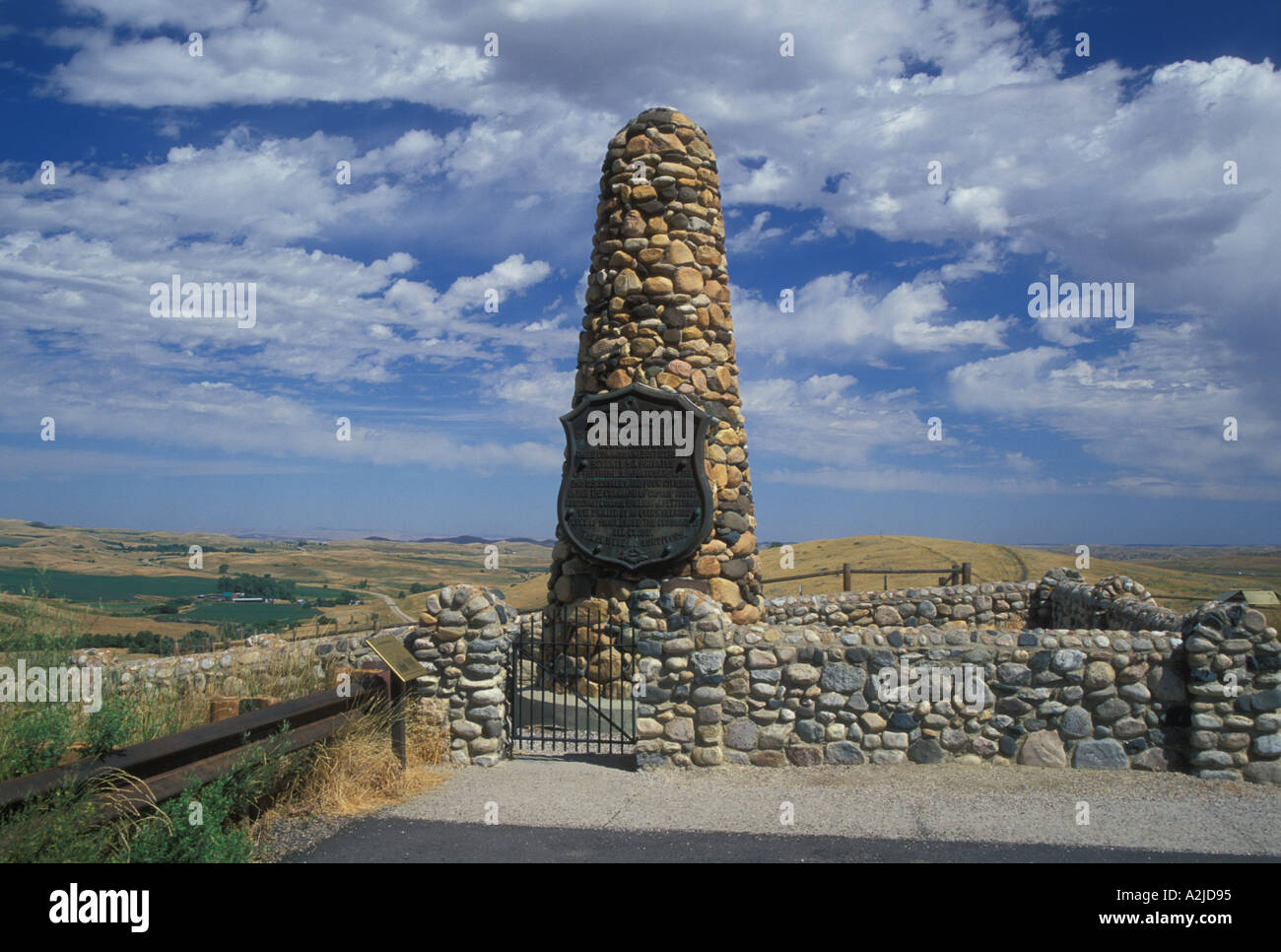 AJ21486, Storia, WY, Wyoming Foto Stock
