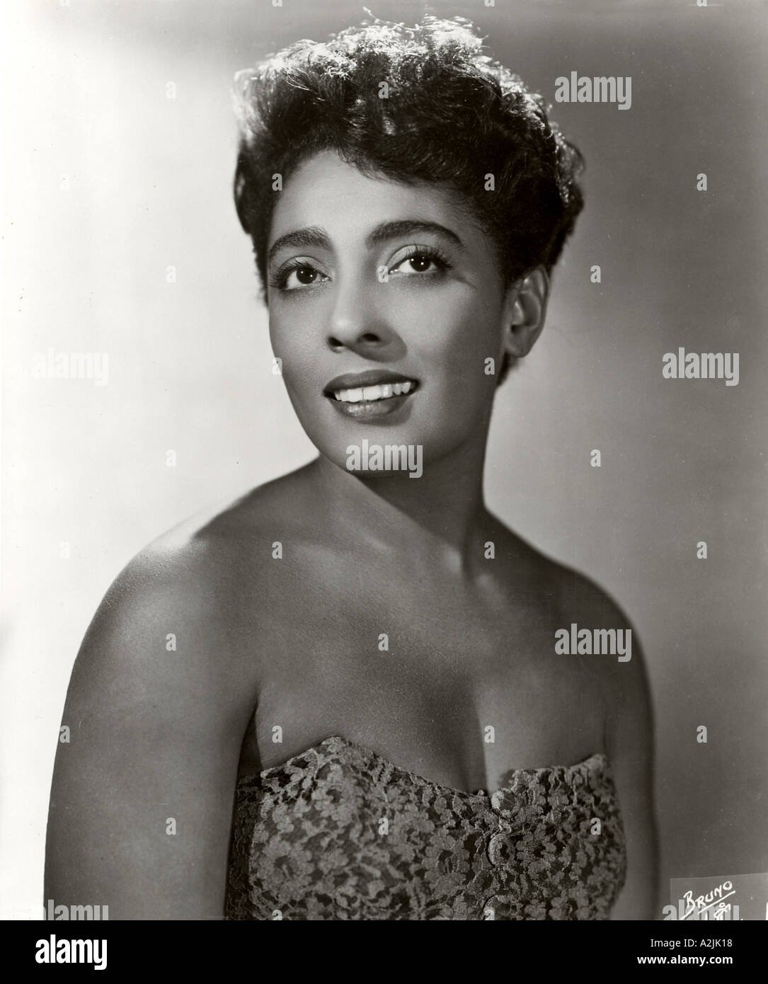 CARMEN MCRAE American jazz cantante Foto Stock