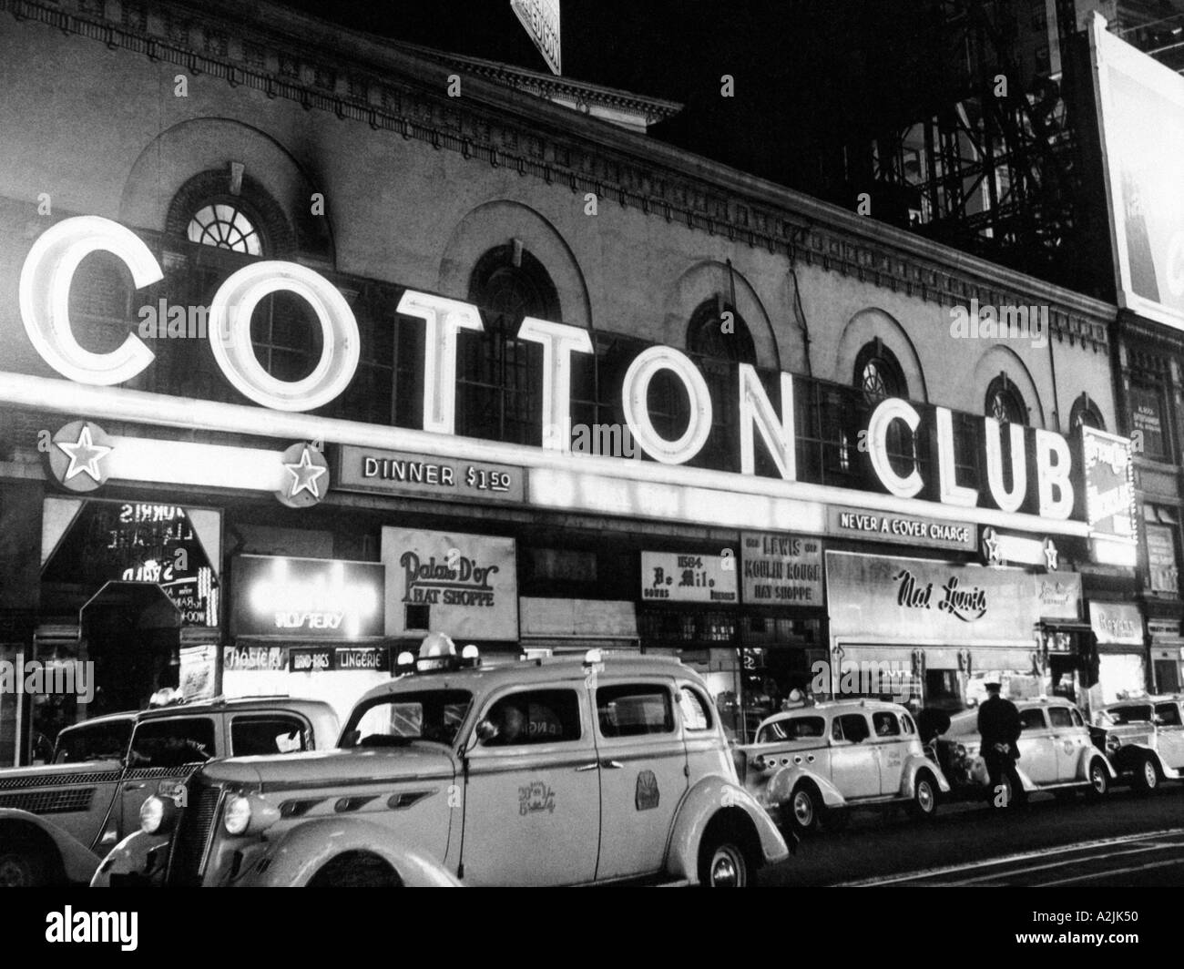 COTTON CLUB di Harlem New York negli anni trenta Foto Stock