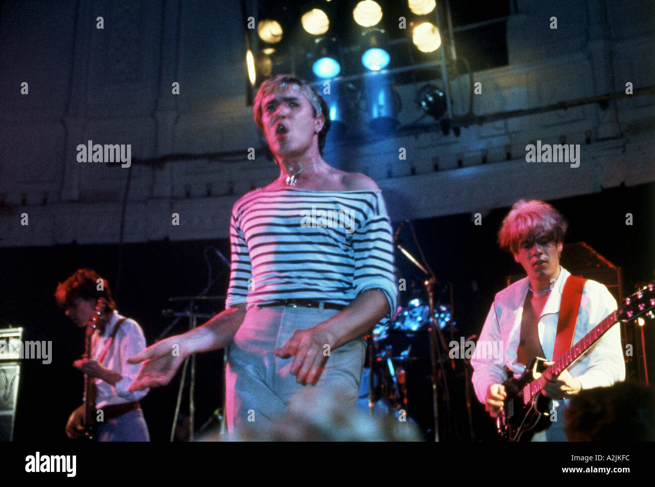 DURAN DURAN UK pop band del 80s con Simon Le Bon come cantante Foto Stock