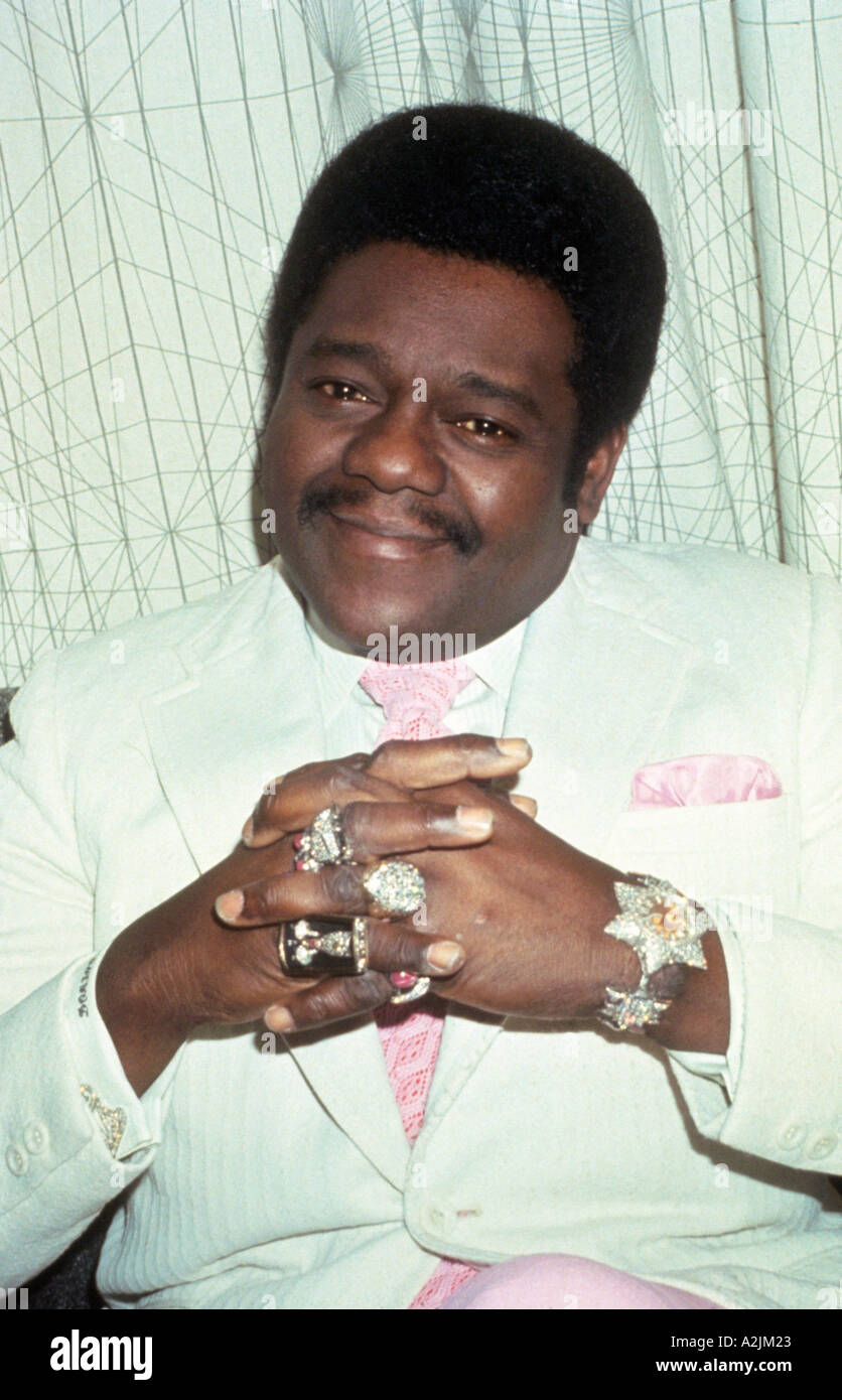 FATS DOMINO American musicista jazz Foto Stock