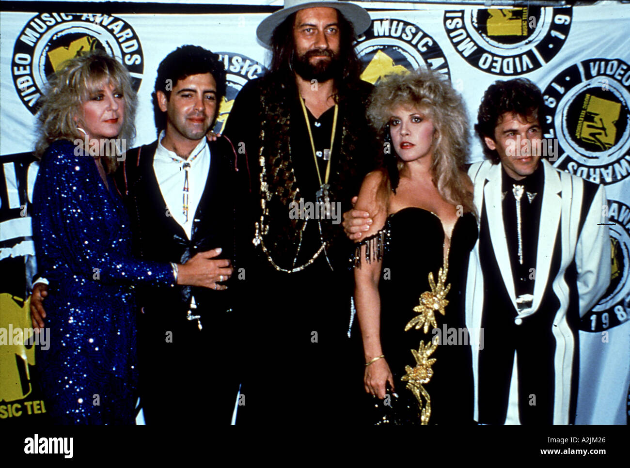 FLEETWOOD MAC noi band presso il 1987 Video Music Awards Foto Stock