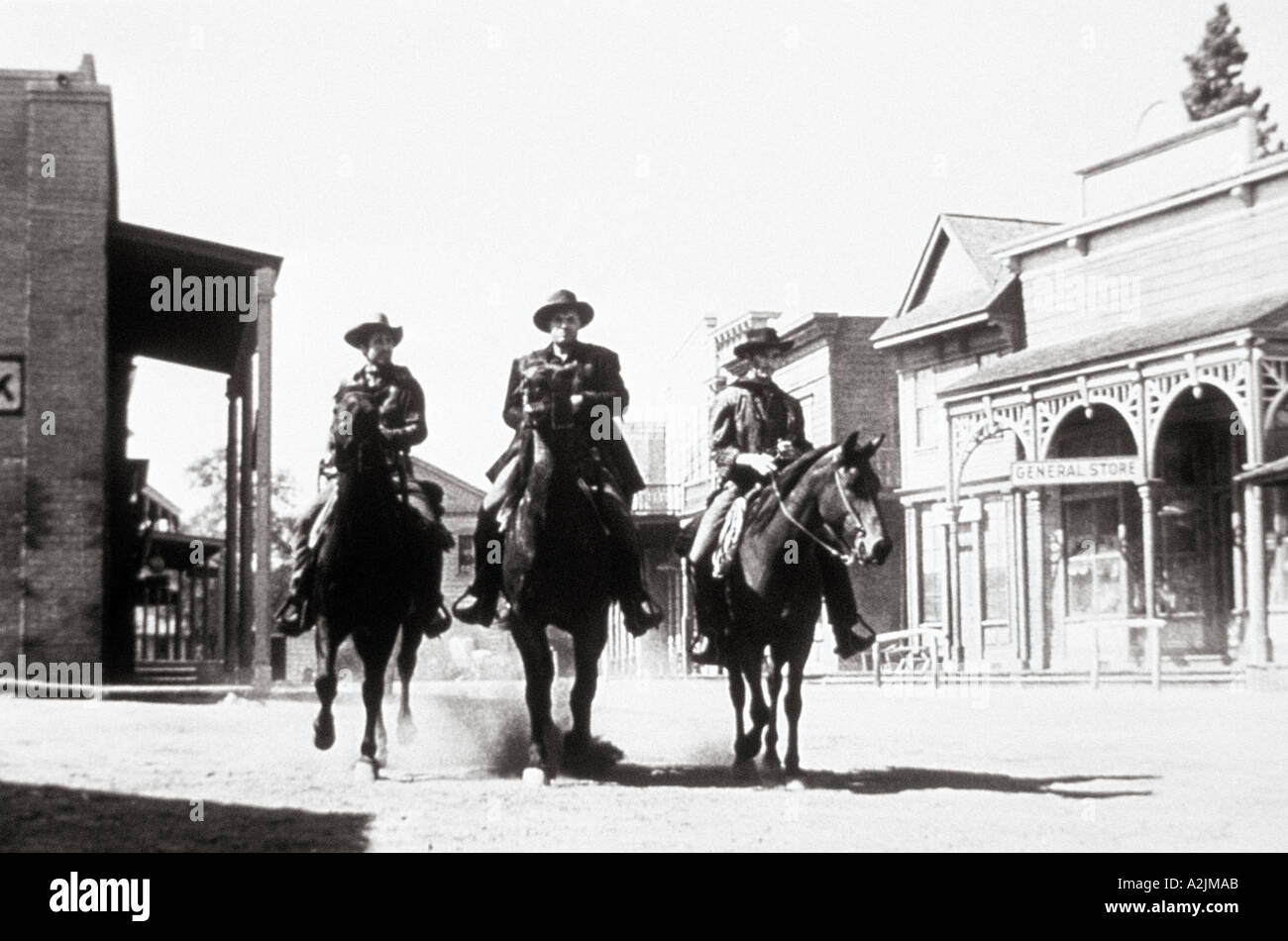 HIGH NOON classic 1952 film occidentali Foto Stock