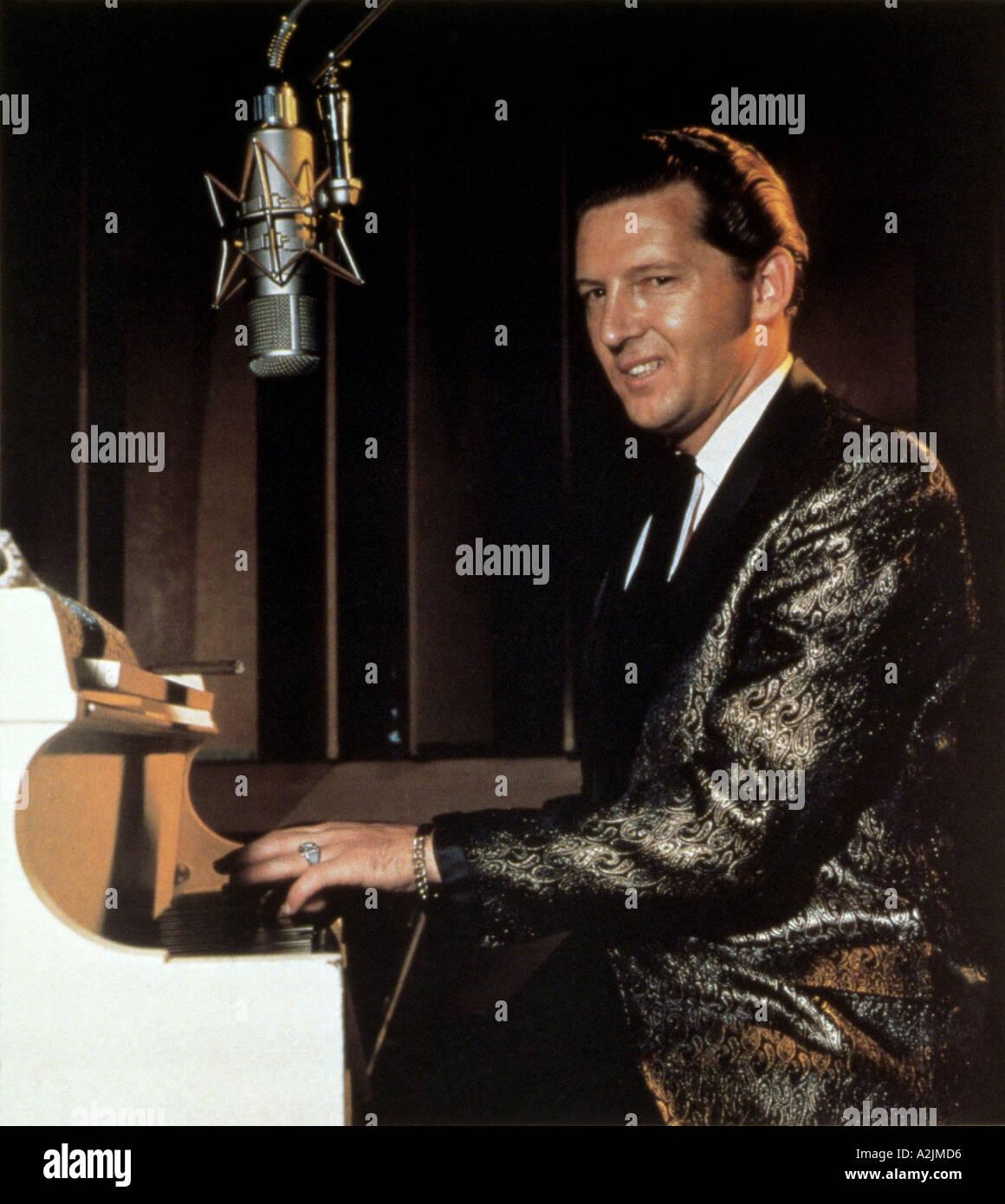 JERRY LEE LEWIS musicista americano Foto Stock