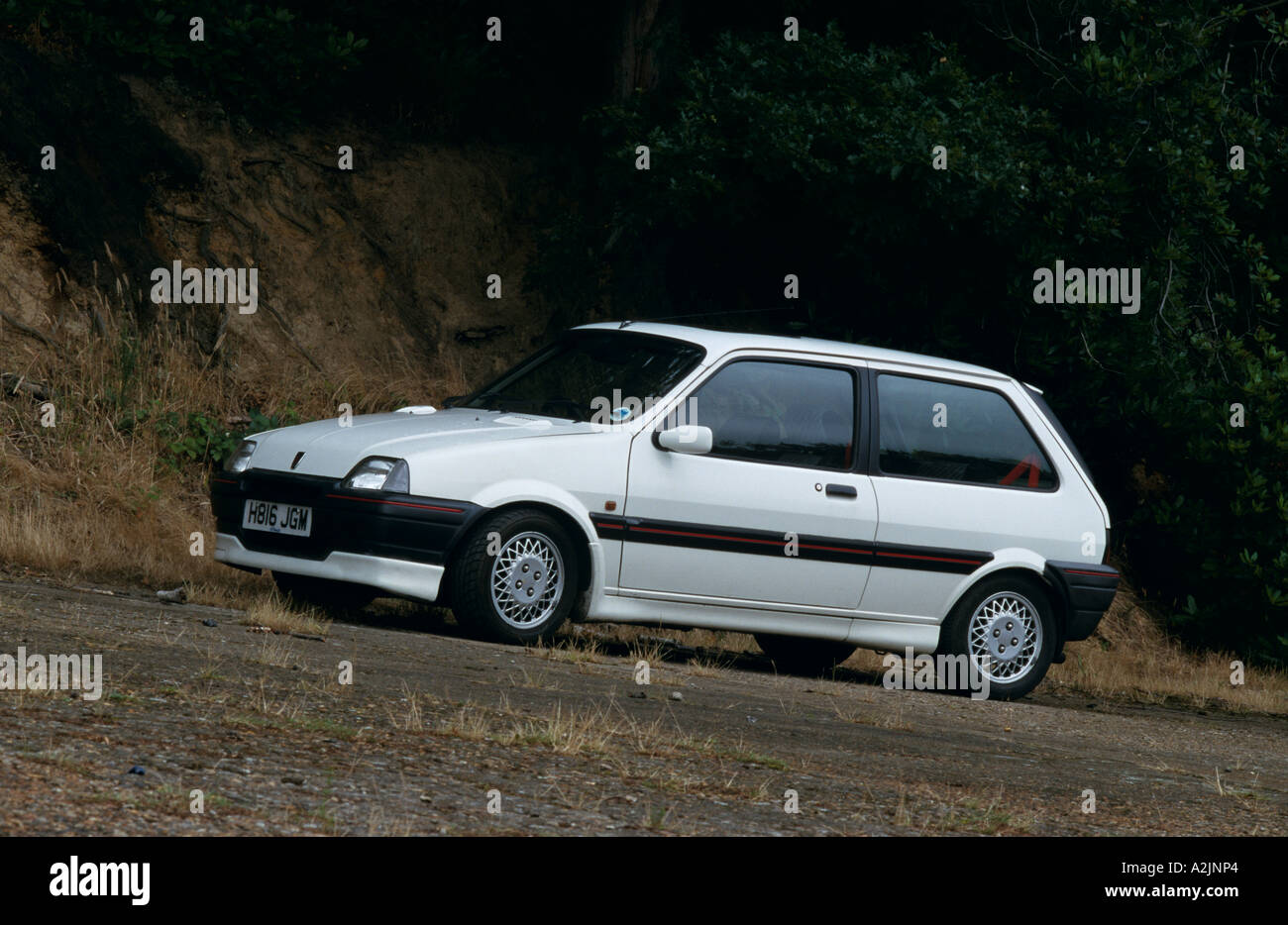 Rover Metro GTi 16V. GTi introdotto 1990. Gli anni di modello da 1990 a 1994. Foto Stock