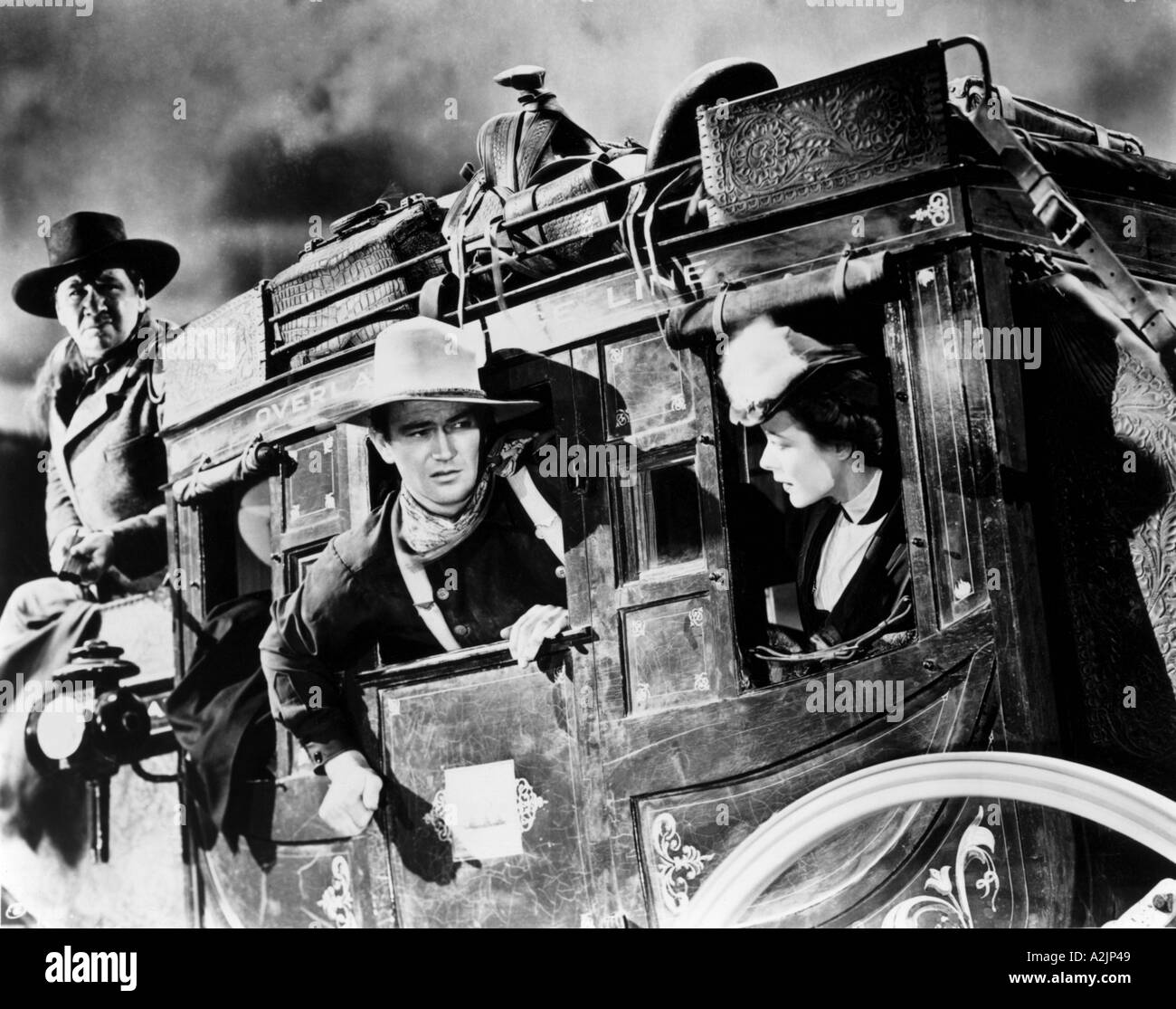 STAGECOACH 1939 film interpretato da John Wayne e diretto da John Ford Foto Stock