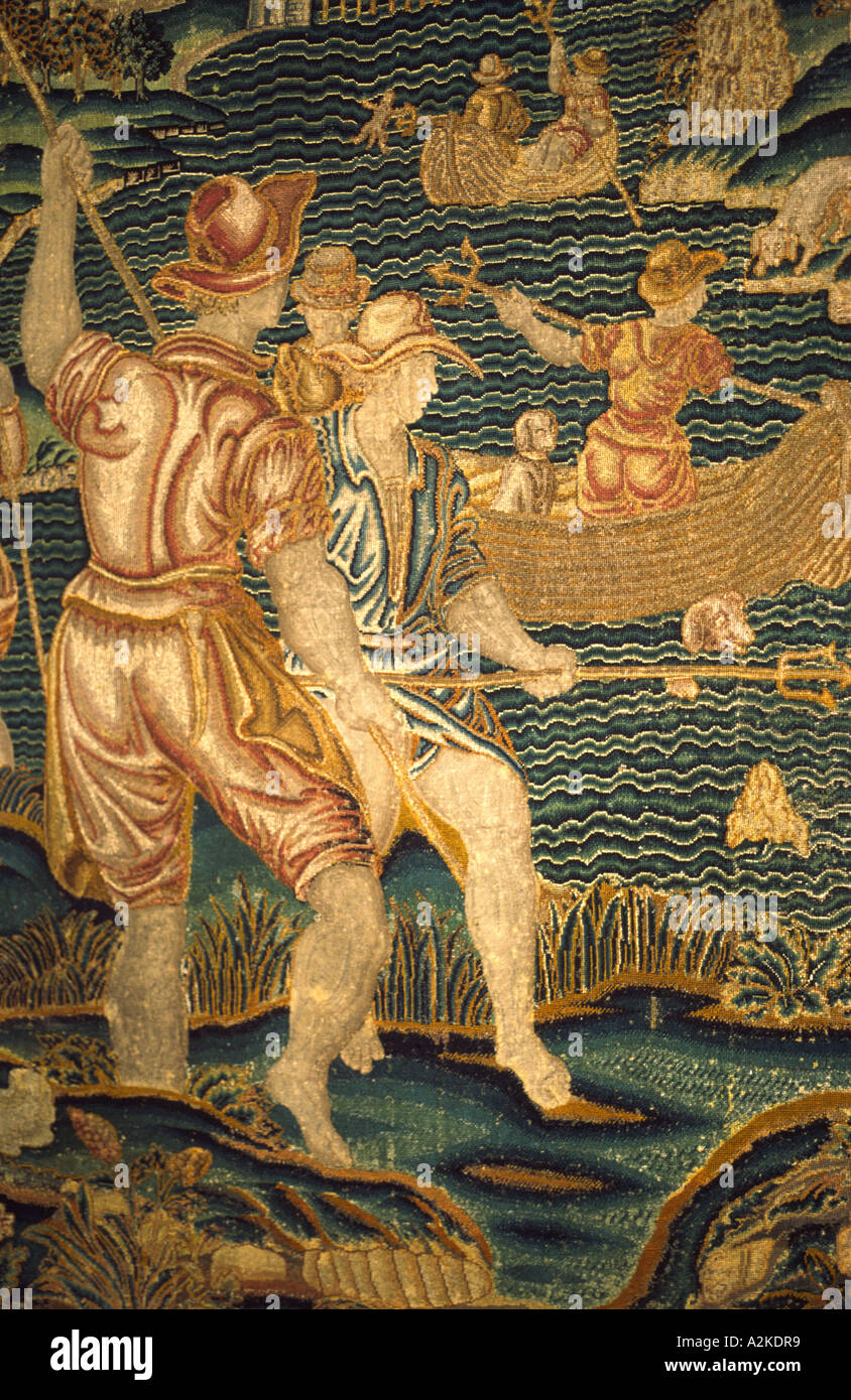 Musee des Tissus Lyon Borgogna Francia Foto Stock