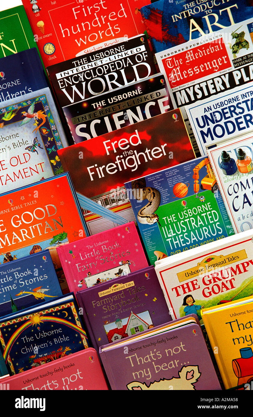 Di seconda mano libri per bambini in vendita Foto Stock