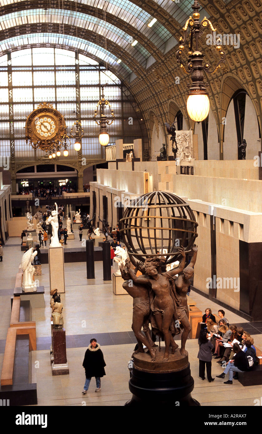 Il Museo Orsay parigi francia francese arte pittura Foto Stock