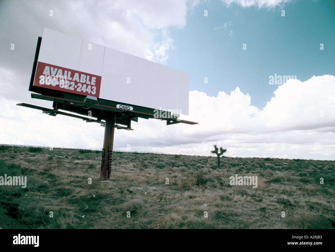 Deserto vicino a las vegas california usa Foto Stock