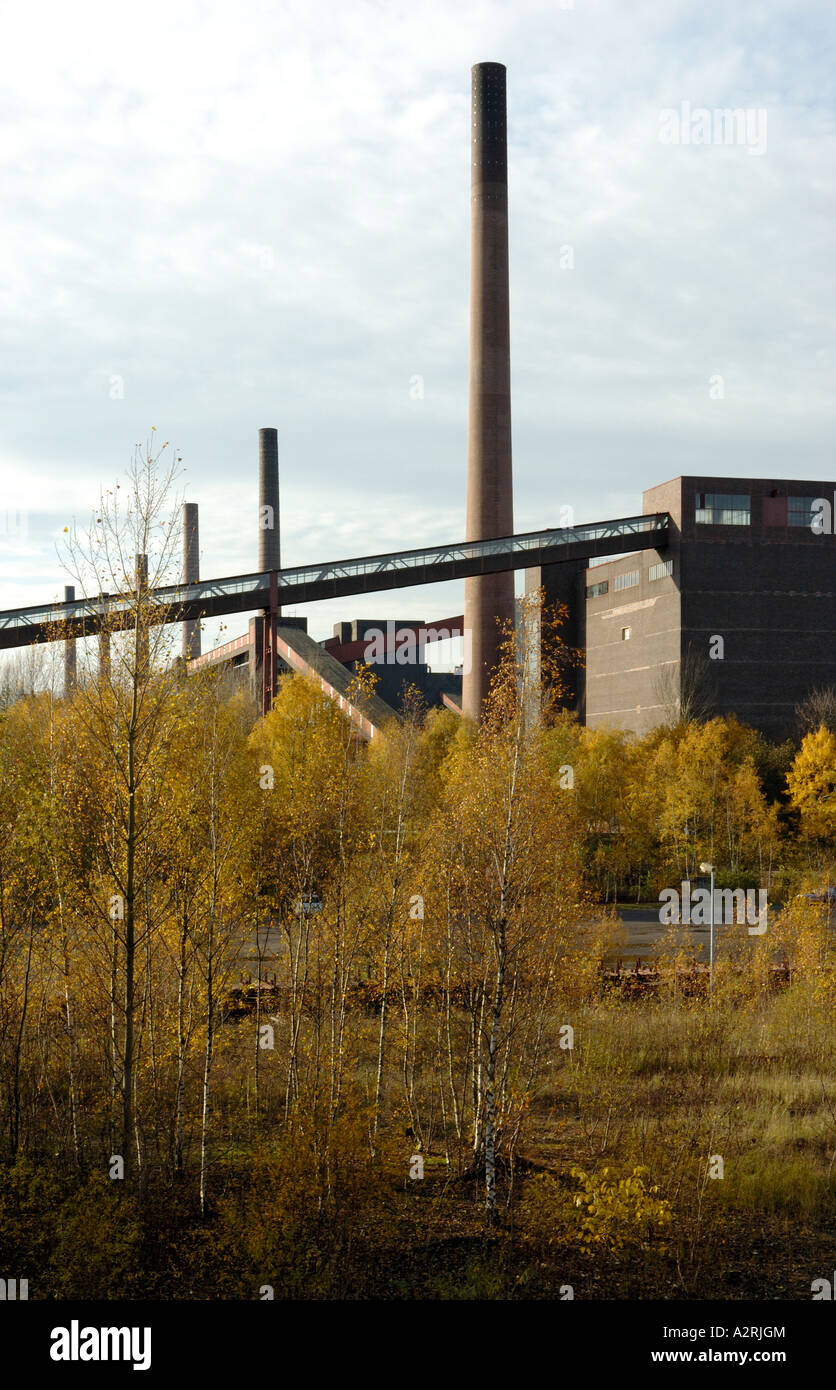 UNESCO World Heritage Site Zollverein cokeria, Essen, Germania. Foto Stock
