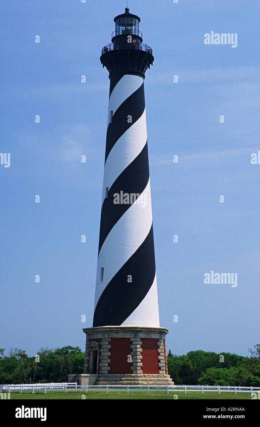 North Carolina Outer Banks Cape Hatteras National Seashore Cape Hatteras Lighthouse Foto Stock