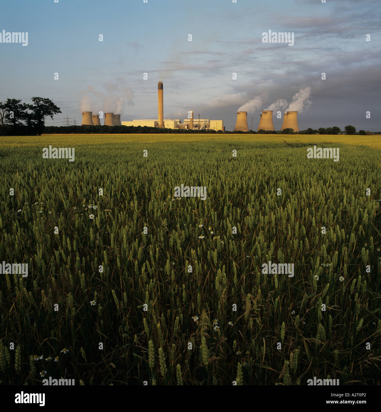 Drax Power Station, vicino a Selby, North Yorkshire, Inghilterra Foto Stock