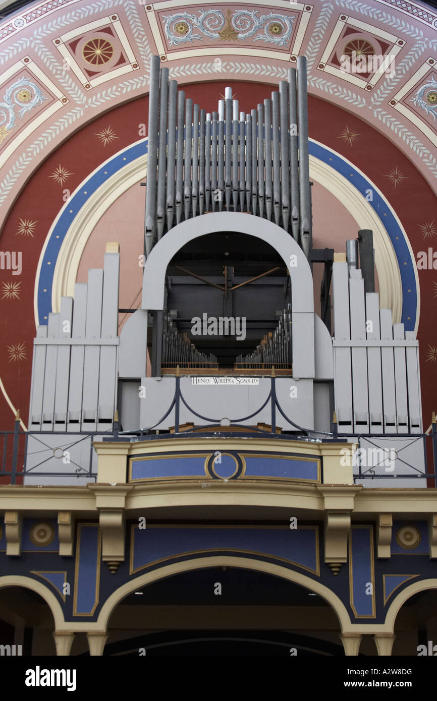 Grand organo in Alexandra Palace Muswell Hill Londra N10 Inghilterra Foto  stock - Alamy