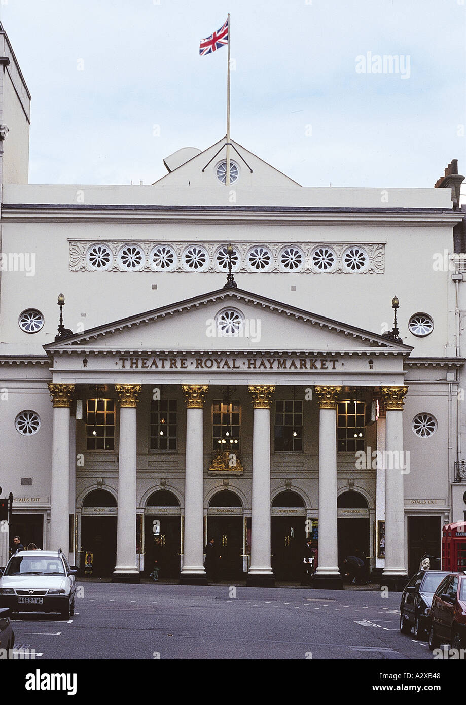 L'Haymarket Theatre Haymarket Londra Inghilterra REGNO UNITO Foto Stock