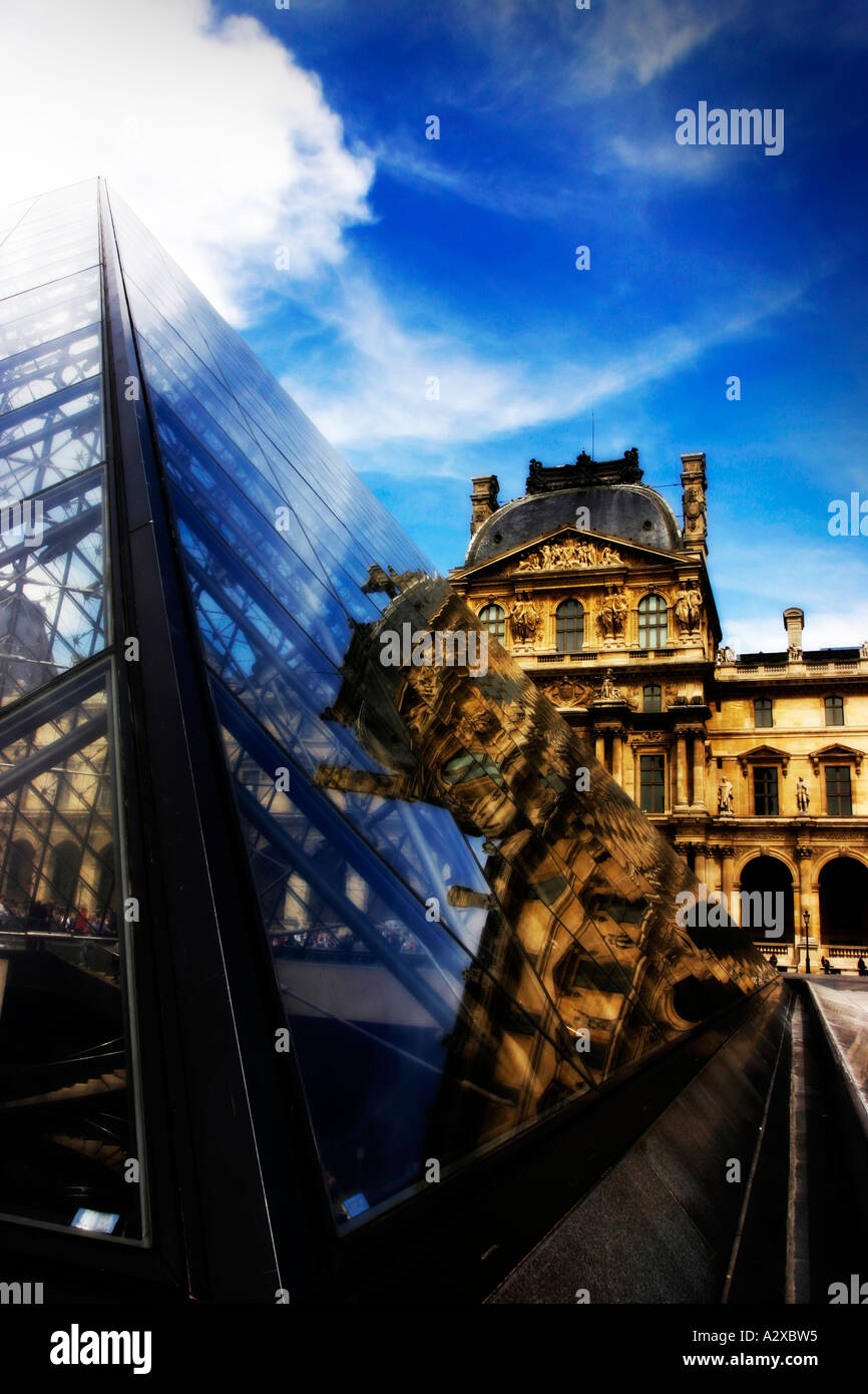 Louvre, Parigi Foto Stock