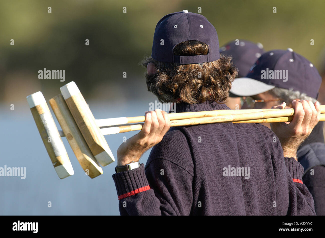 Polo a Polo internazionale di Club Palm Beach Wellington Foto Stock