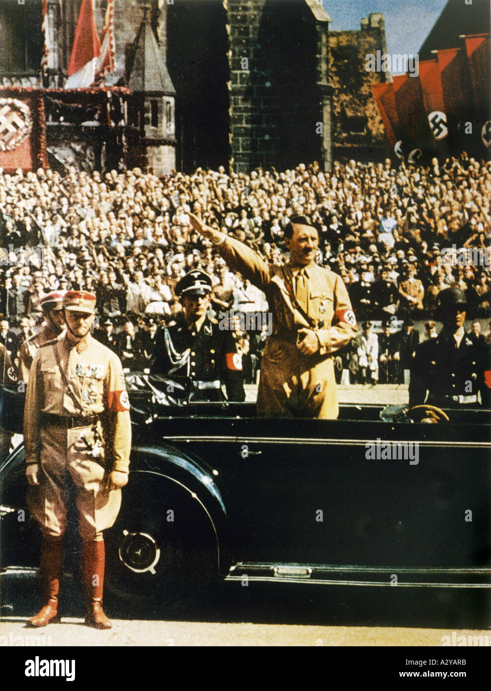 Hitler Foto Stock