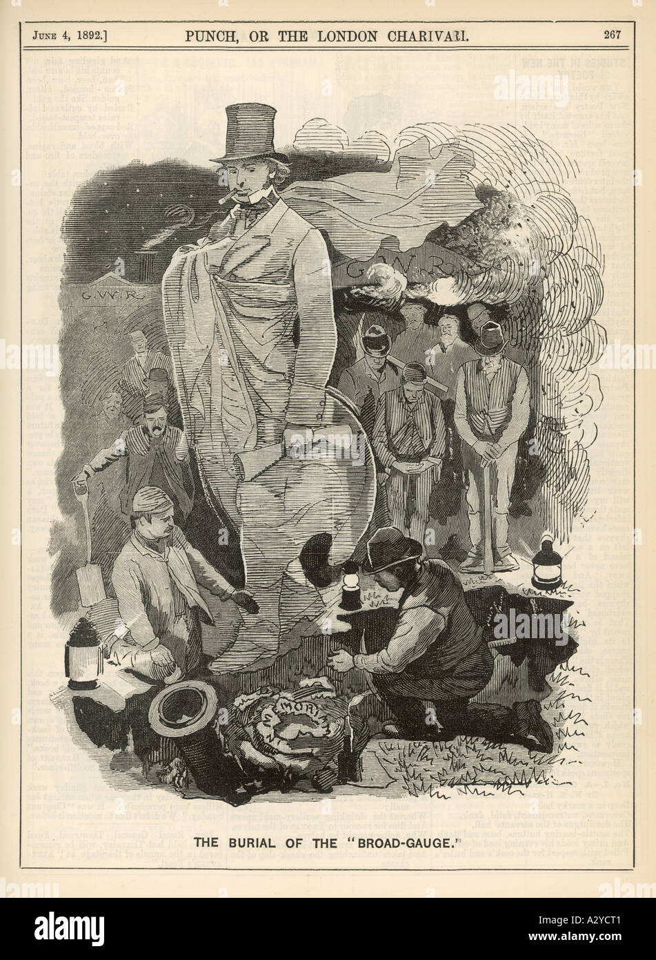 Brunel ampio calibro Foto Stock