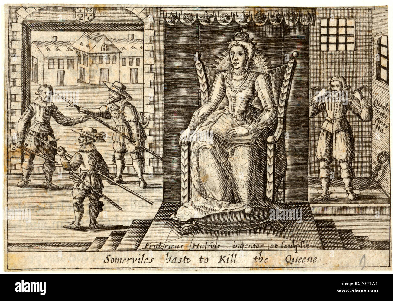 Somerville assassinio Foto Stock