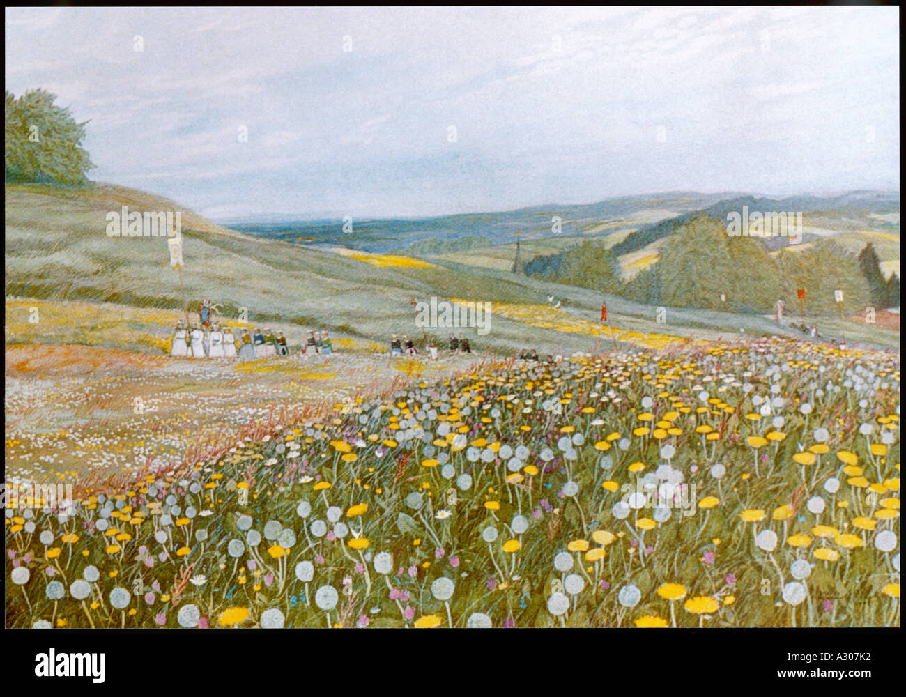 Regionale d'Arte Arte tedesco Foto Stock