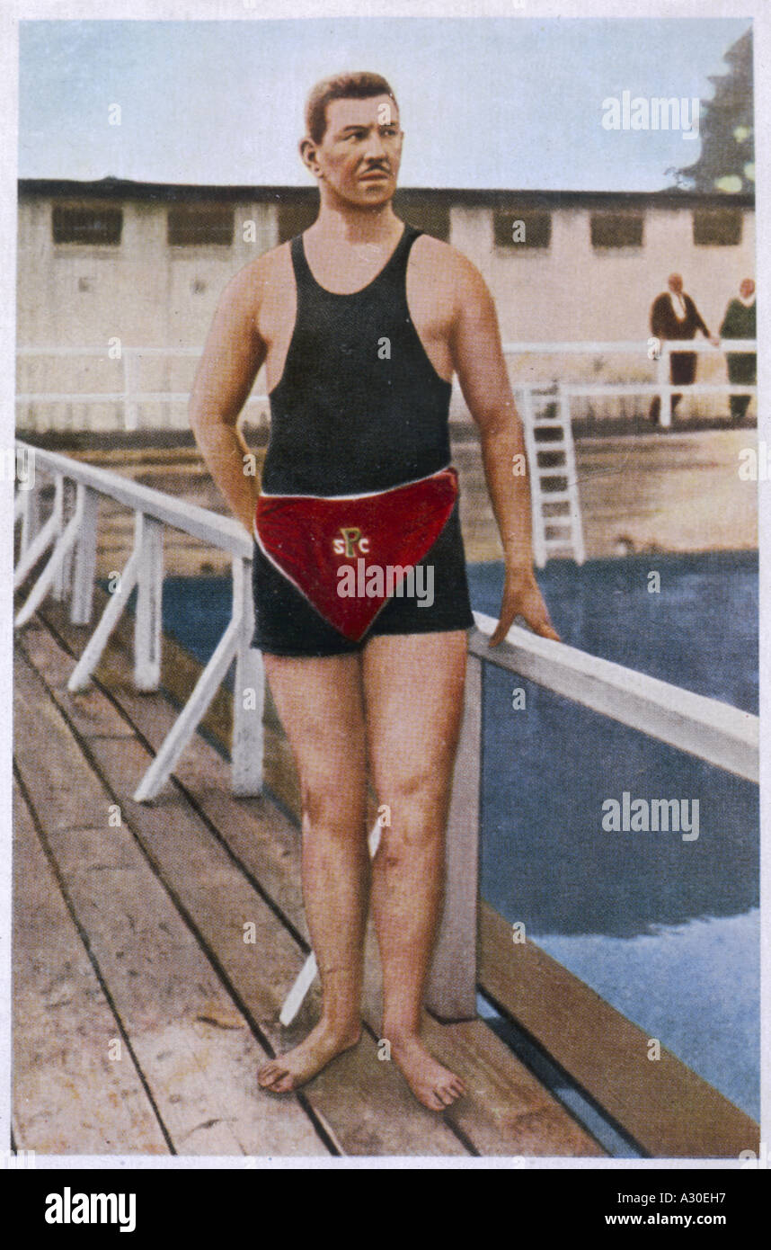 Olympics St Louis nuotare Foto Stock