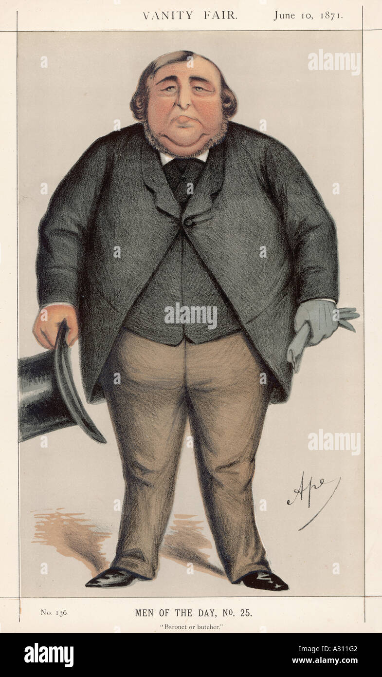 Arthur Orton Vfair 1871 Foto Stock