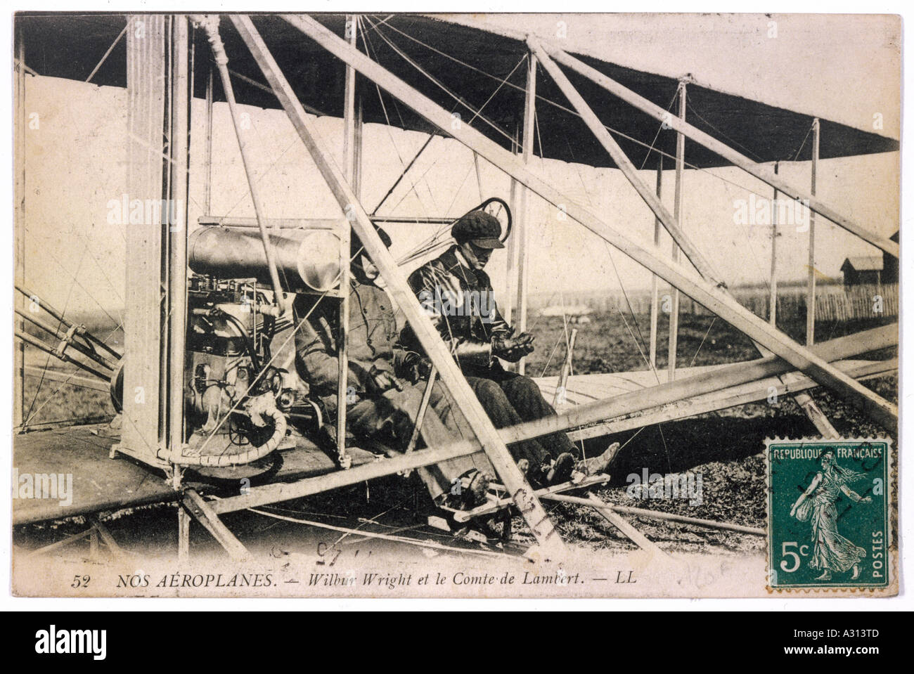 Wilbur Wright piano Foto Stock