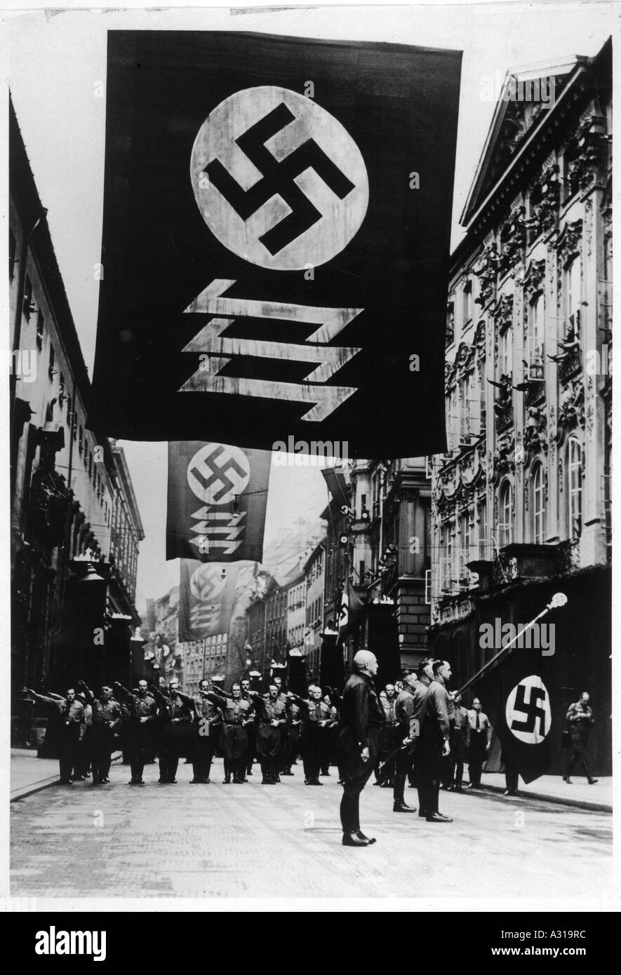 Hitler Putsch Marzo Foto Stock