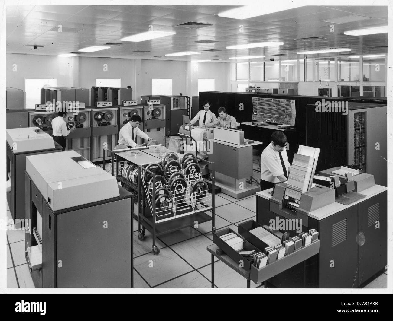 Calcolatore centrale di Harwell Foto Stock