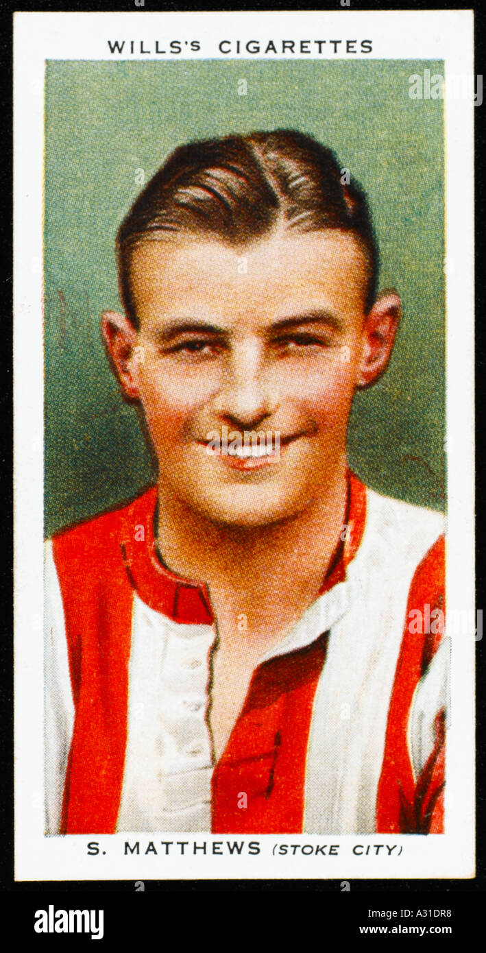 Stanley Matthews Stoke Foto Stock