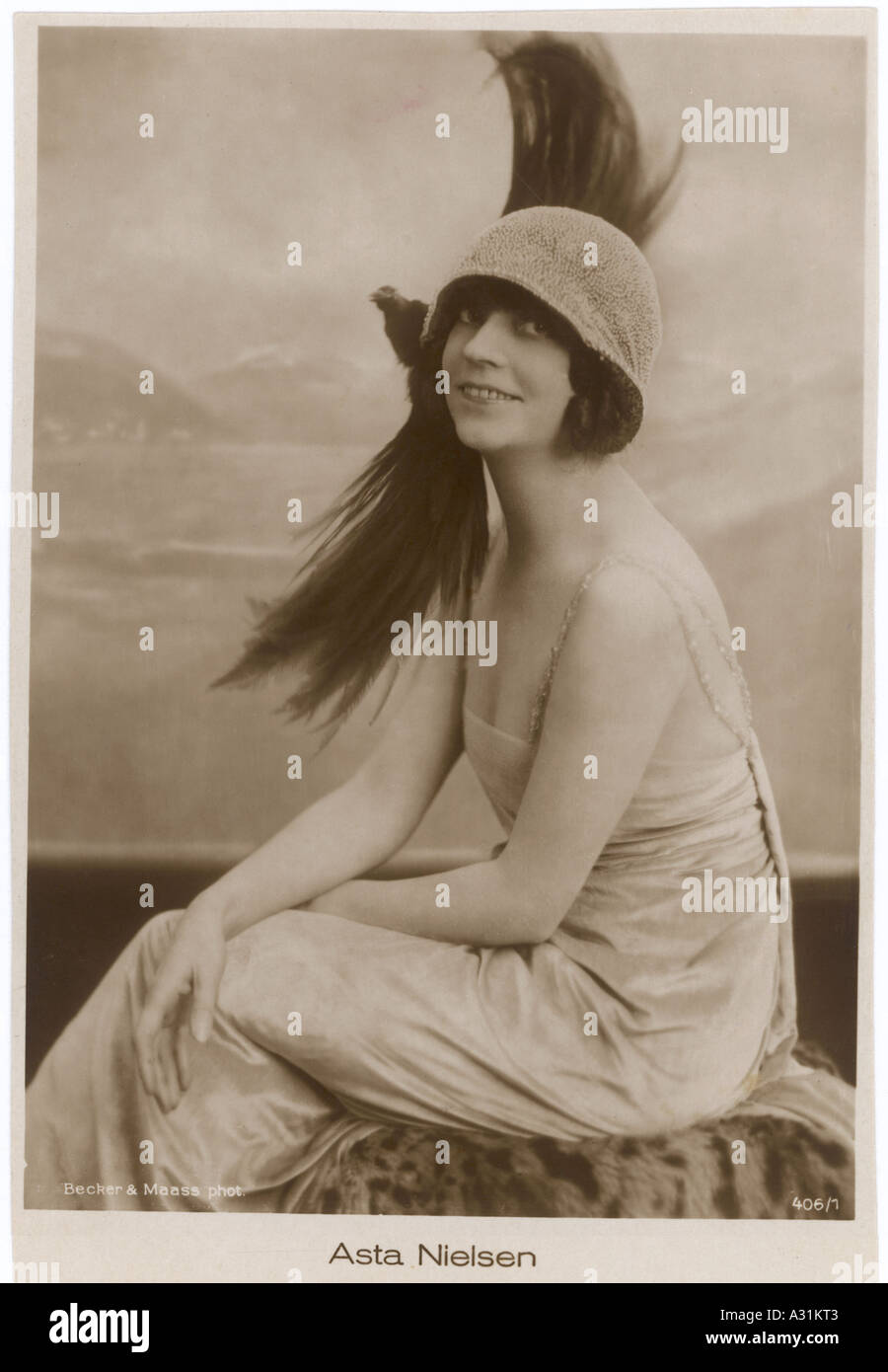 Asta Nielsen Ross Foto Stock