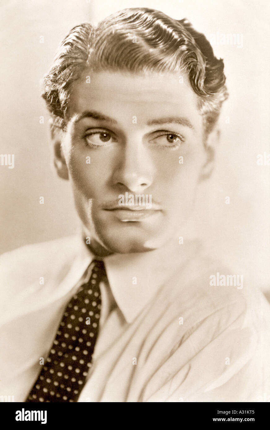 Laurence Olivier tirante Foto Stock