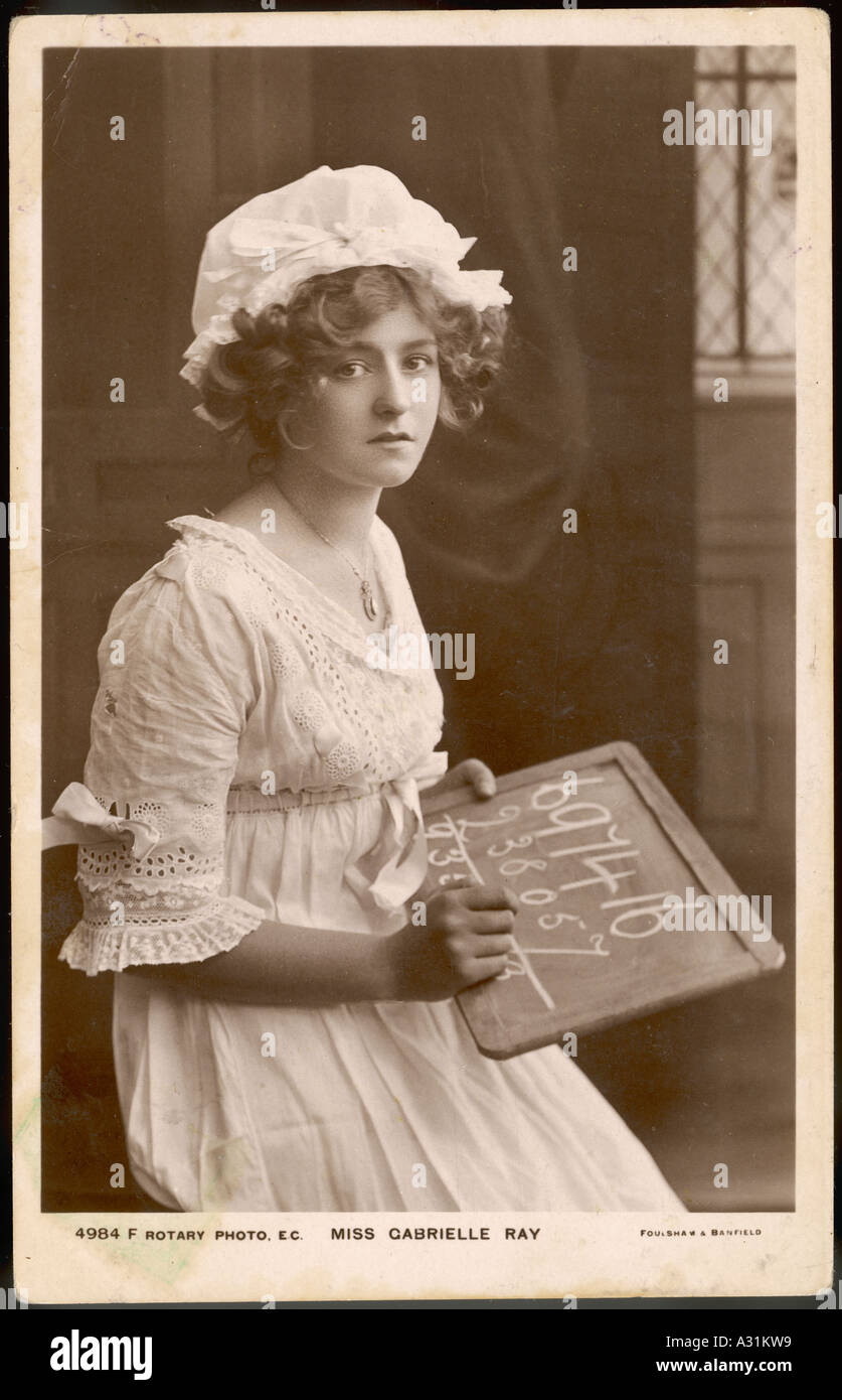 Gabrielle Ray 1909 Foto Stock