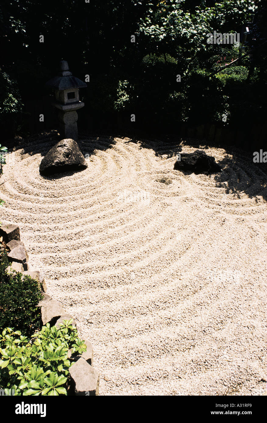 Arte del paesaggio in Giappone Foto Stock